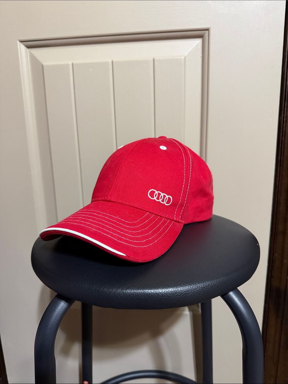 Audi stitched logo hat